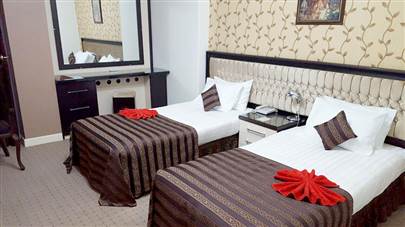 اتاق دو تخته تویین هتل بین المللی تبریز اتاق دو تخته تویین هتل بین المللی تبریز